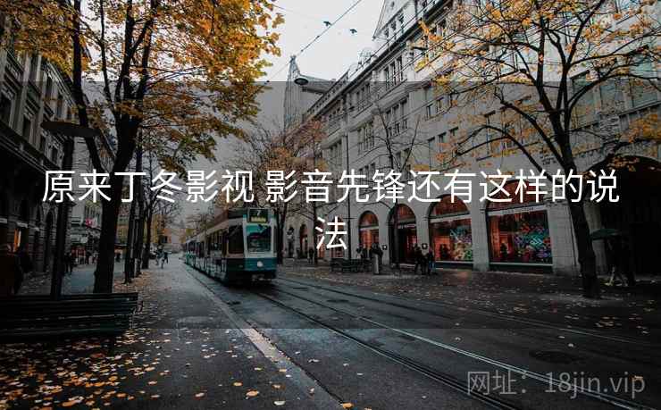 原来丁冬影视 影音先锋还有这样的说法