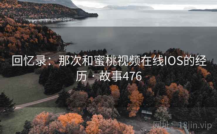 回忆录：那次和蜜桃视频在线IOS的经历 · 故事476
